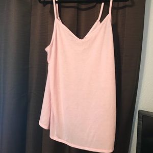 NWOT XL Under Armour pink athletic tank